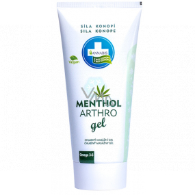 Annabis Menthol Arthro kühlendes Hanf-Massagegel 200 ml