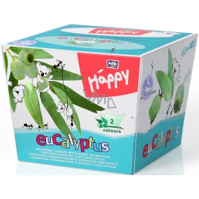 Bella Happy Baby Eukalyptus hygienische Taschentücher 2-lagig 80 Stück