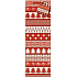 Nekupto Geschenkpapiertüte für Flasche 33 x 10 x 9 cm Weihnachten 722 30 WLH