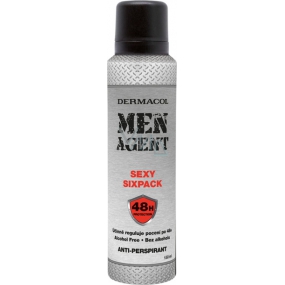Dermacol Men Agent Sexy Sixpack Antitranspirant Deodorant Spray für Männer 150 ml