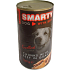 Smarty Chunks Hund mit Rindfleisch komplettes Hundefutter 1240 g
