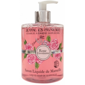 Jeanne en Provence Rose Envoutante - Fesselnder Handseifenspender für flüssige Rosen 500 ml