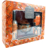 Tesori d Oriente Fior di Loto Eau de Toilette für Frauen 100 ml + Duschgel 250 ml + orientalische Kerze 109 g, Geschenkset
