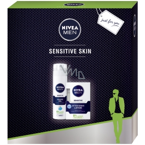 Nivea Men Sensitive Aftershave 100 ml + Rasiergel 250 ml, Kosmetikset