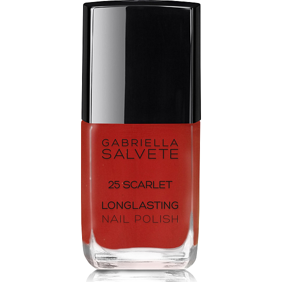 Gabriella Salvete Longlasting Emaille langlebiger Nagellack mit Hochglanz 25 Scarlet 11 ml