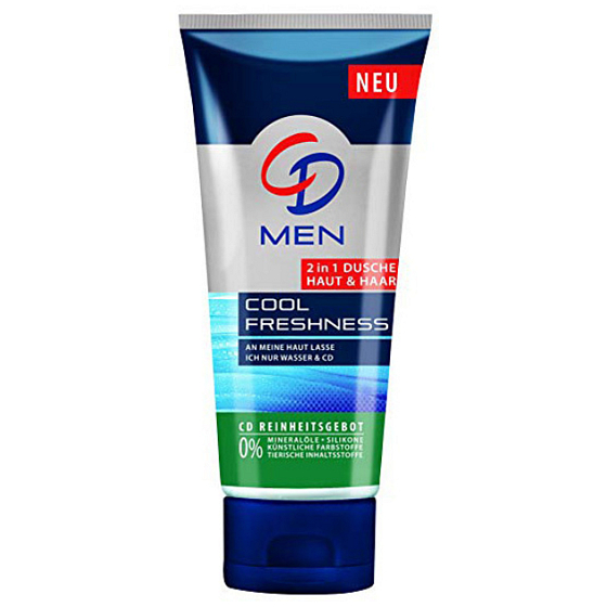 CD Men Cool 2 in 1 Duschgel für Körper und Haare 200 ml