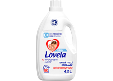 Lovela Baby Buntwäsche Waschgel, 50 Waschgänge, 4,5 l