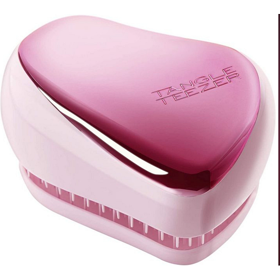 Tangle Teezer Compact Styler Baby Compact Haarbürste Puppe Pink
