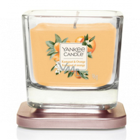 Yankee Candle Kumquat & Orange - Kumquat und Orange Soja Duftkerze Elevation kleines Glas 1 Docht 96 g