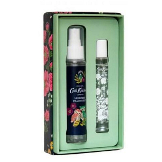 Heathcote & Ivory Magical Woodland Duft für Kissen 50 ml + beruhigendes Gel 10 ml, Geschenkset