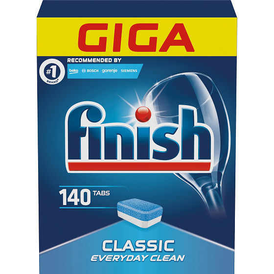 Finish Classic Spülmaschinentabs 140 Stück