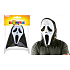 Rappa Halloween Maske Geisterschrei 1 Stück
