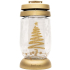 Bolsius Glaslampe Golden mit Baum 23 cm 120 g