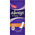 Immer alltägliche Pantyliners Große intime Pads 16 Stück