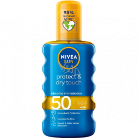 Nivea Sun Protect & Dry Touch OF50 Unsichtbares Sonnenschutzspray 200 ml