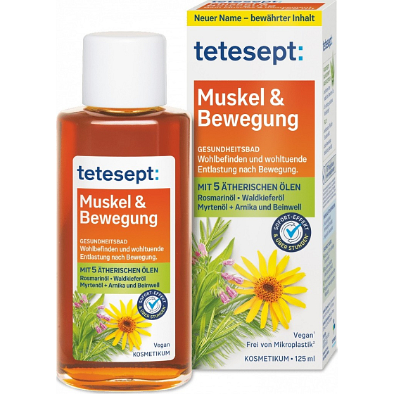 Tetesept Muskeln und Gelenke Badeöl-Konzentrat 125 ml