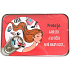 Albi Metal Money Pocket Weil man nie genug Handtaschen und Schuhe haben kann... 11 x 7 cm