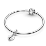 Charms Sterling Silber 925 Forever friends, Unendlichkeitsarmband Anhänger, Freundschaft