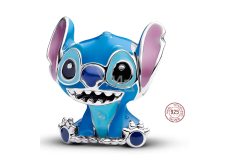 Charm Sterlingové stříbro 925 Disney Lilo a Stitch, korálek na náramek film