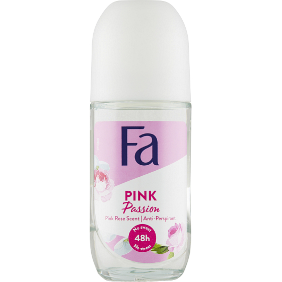 Fa Pink Passion Kugel-Antitranspirant, 50 ml