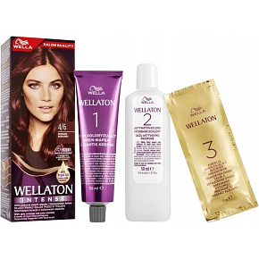 Wella Wellaton Intense permanente Haarfarbe Vínová 4/6