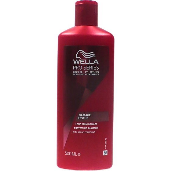 Wella Pro Series Damage Rescue Shampoo für strapaziertes Haar 500 ml