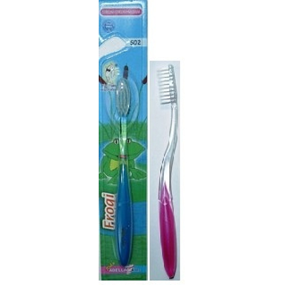 Frogi mittlere Zahnbürste für Kinder S02