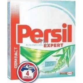 Persil Expert Pure & Natural Waschpulver für weiße Wäsche 4 Dosen von 320 g