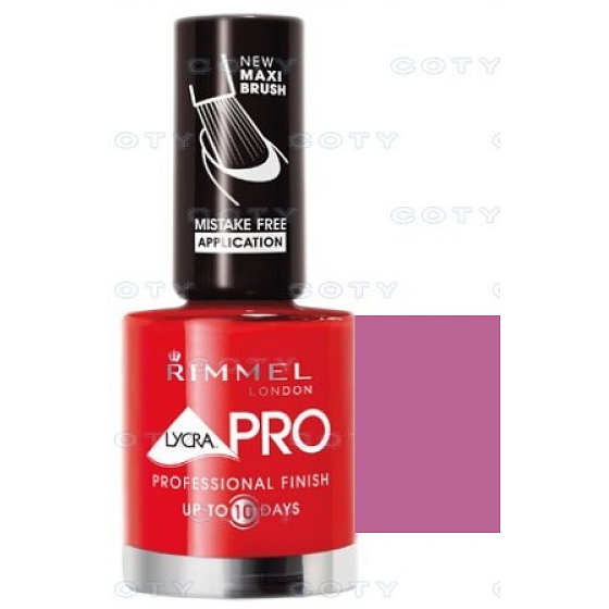 Rimmel London Lycra Pro Nagellack 307 Traubensorbet langlebig 12 ml