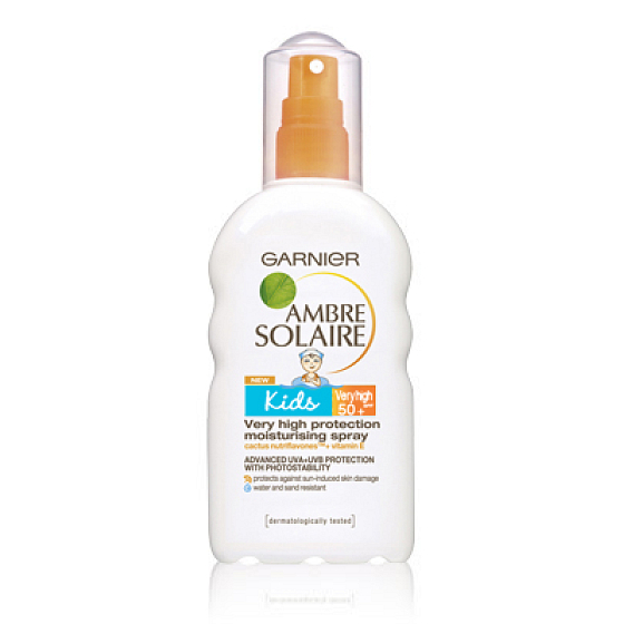 Garnier Ambre Solaire Kids LSF50 + Sonnenspray für Kinder 200 ml