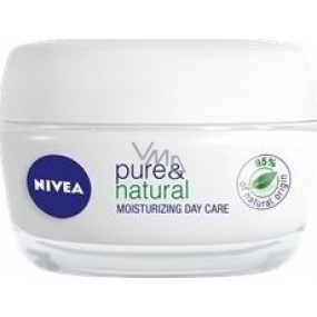 Nivea Pure & Natural Erweichende Tagescreme 50 ml