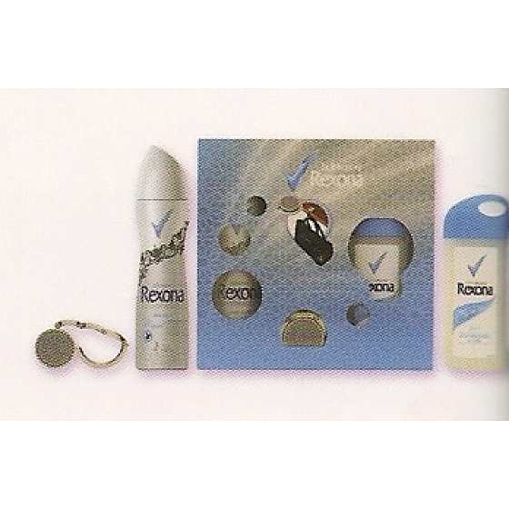 Rexona Crystal Clear Aqua Antitranspirant Spray 150 ml + Duschgel 250 ml, Kosmetikset