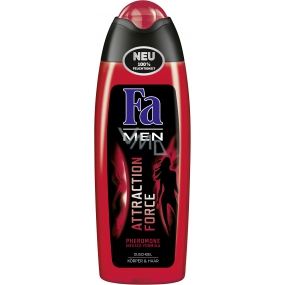 Fa Men Attraction Force Duschgel für Körper und Haare für Männer 250 ml
