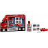 Disney Cars McQueen Eau de Toilette 50 ml + Schlüsselring + 3D-Aufkleber, Kosmetikset für Kinder