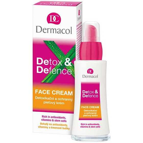 Dermacol Detox & Defense entgiftende und schützende Hautcreme 50 ml
