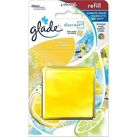 Glade Discreet Fresh Lemon Lufterfrischer 8 g nachfüllen