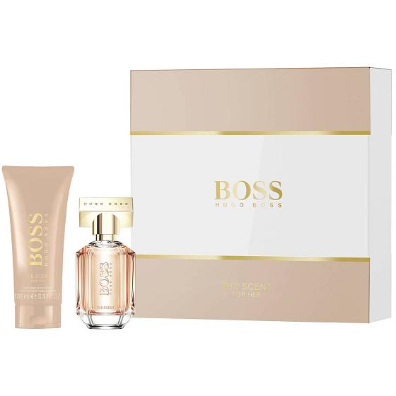 Hugo Boss Boss The Scent parfümiertes Wasser für Frauen 30 ml + Körperlotion 100 ml, Geschenkset