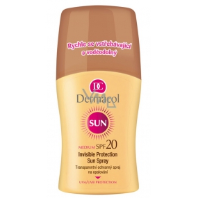 Dermacol Sun Transparentes Sonnenschutzspray SPF 20 150 ml Dermacol Sun Transparentes Sonnenschutzspray SPF 20 150 ml