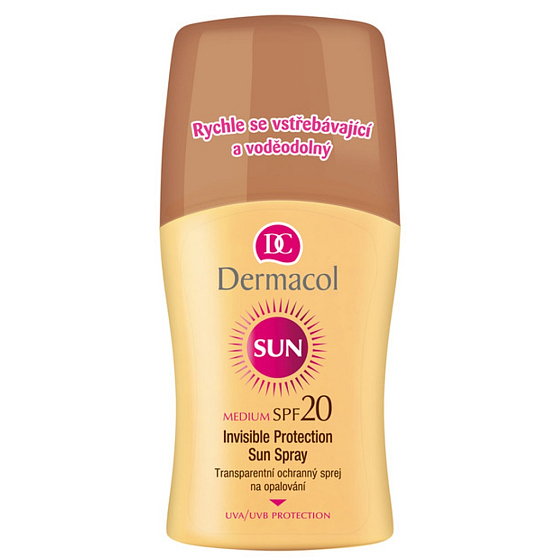 Dermacol Sun Transparentes Sonnenschutzspray SPF 20 150 ml
