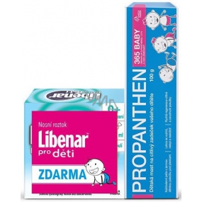Omega Pharma Propanthen 365 Baby 100 g + Libenar Nasentropfen für Kinder 15 x 5 ml