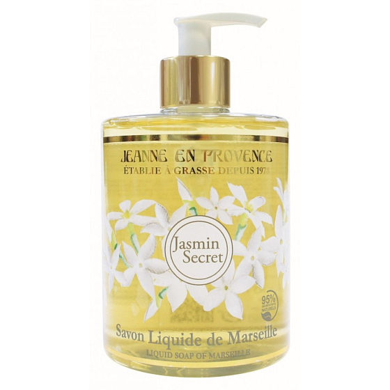 Jeanne en Provence Jasmine Secret - Geheimnisse des Jasmin-Flüssigseifenspenders 500 ml