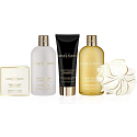 Baylis & Harding Sweet Tangerine und Grapefruit Bademilch 300 ml + Waschgel 300 ml + Toilettenseife 150 g + Körperlotion 130 ml + Waschlappen + Handtasche, Kosmetikset