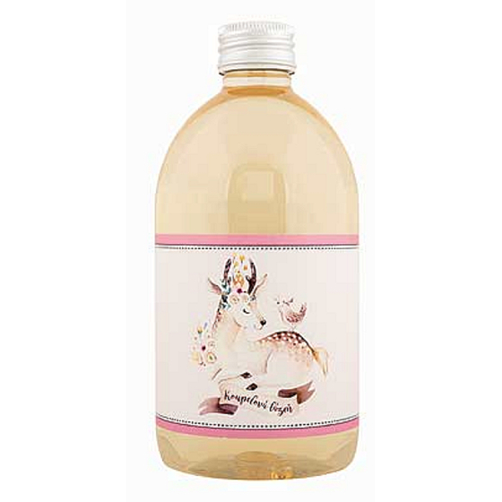 Böhmen Geschenke Baby Grüner Tee Ölbad für Mädchen 0 - 3 Jahre, 500 ml