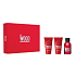 Dsquared2 Red Wood Eau de Toilette 50 ml + Körperlotion 50 ml + Duschgel 50 ml, Geschenkset