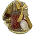 Salsa Collection Sparkling Stars Körperlotion 50 ml + Duschgel 100 ml + Seife 30 g, Kosmetikset in goldener Muschel