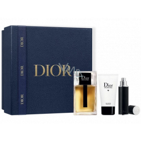 Christian Dior Homme Eau de Toilette für Männer 100 ml + Eau de Toilette für Männer Miniatur 10 ml + Duschgel 50 ml, Geschenkset für Männer