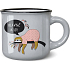 Nekupto Mini Kaffeebecher Ruhe bewahren! 100 ml
