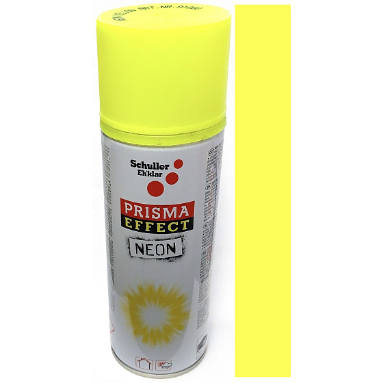 Schuller Eh klar Prisma Color Lack Reflektierend Acrylspray 91060 Reflektierend Gelb 400 ml