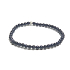 Goldstein blau Avanturyv Armband elastisch, synthetischer Stein Kugel 4 mm / 16 - 17 cm, Ehrgeiz Stein
