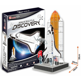 CubicFun Puzzle 3D Rocket Discovery 87 Teile, empfohlen ab 9 Jahren